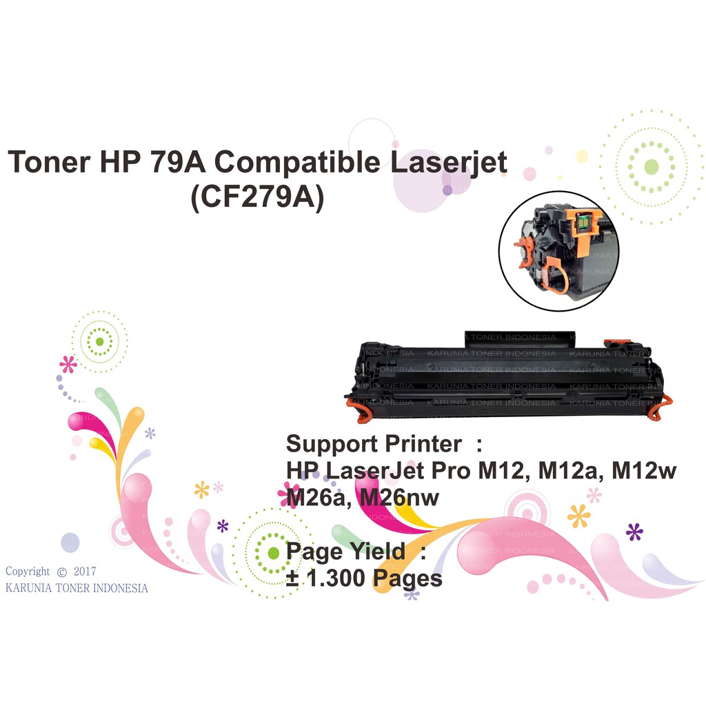 Toner HP 79A Compatible Laserjet (CF279A)