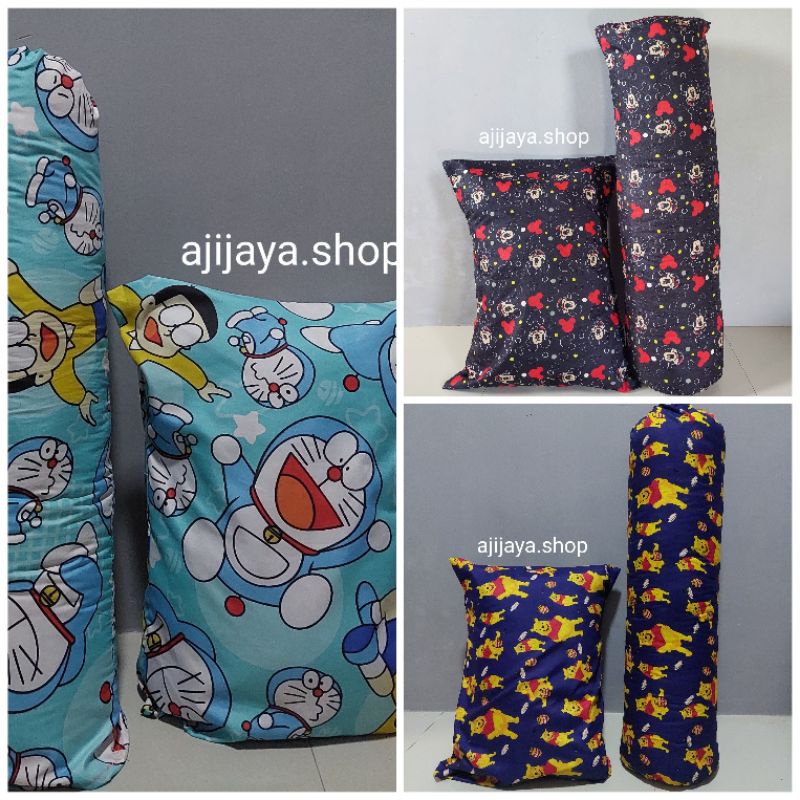 SARUNG BANTAL GULING 1SET | SARUNG BANTAL GULING AESTHETIC, SARUNG BANTAL SARUNG GULING MOTIF LUCU