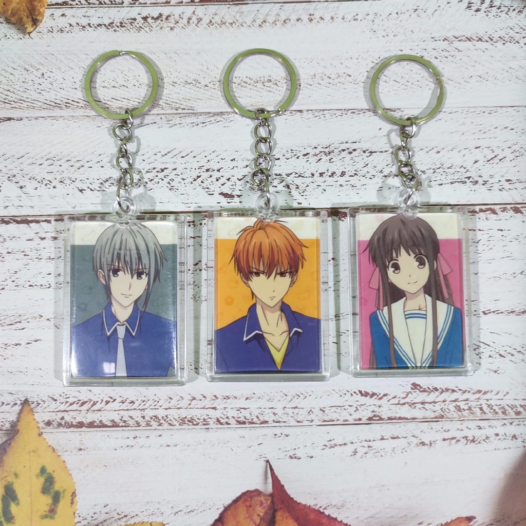 Souvenir Gantungan Kunci Kotak Anime - Fruits Basket Keychain