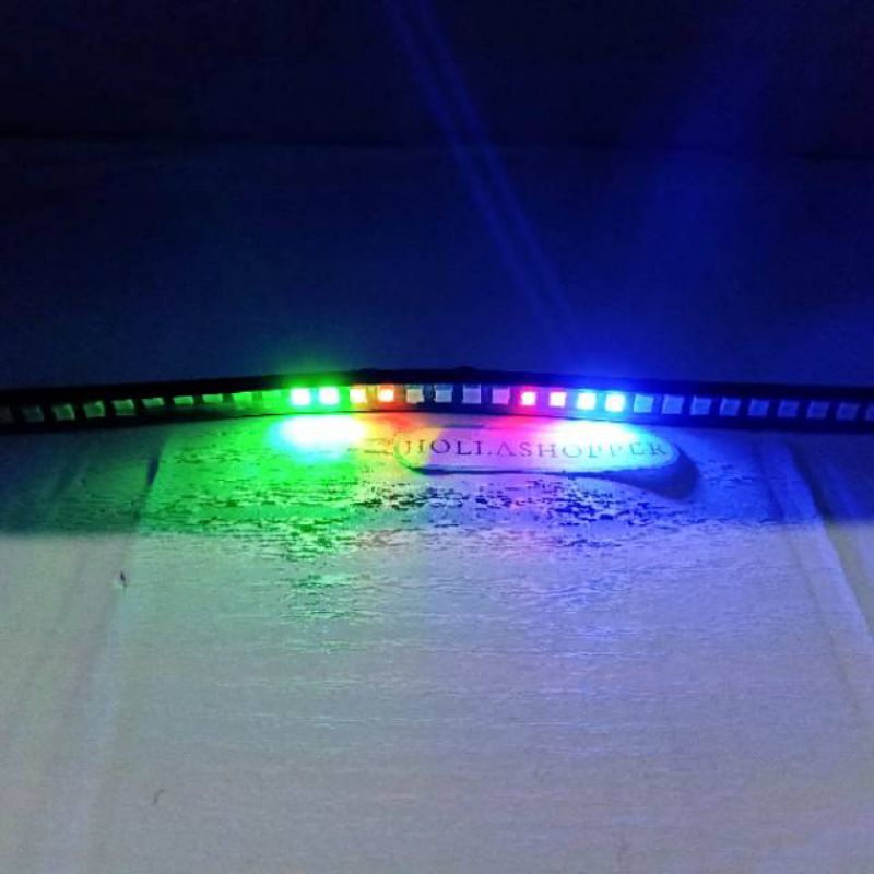 led rgb ranger gerak animasi  12 dan 24 volt motor mobil truk