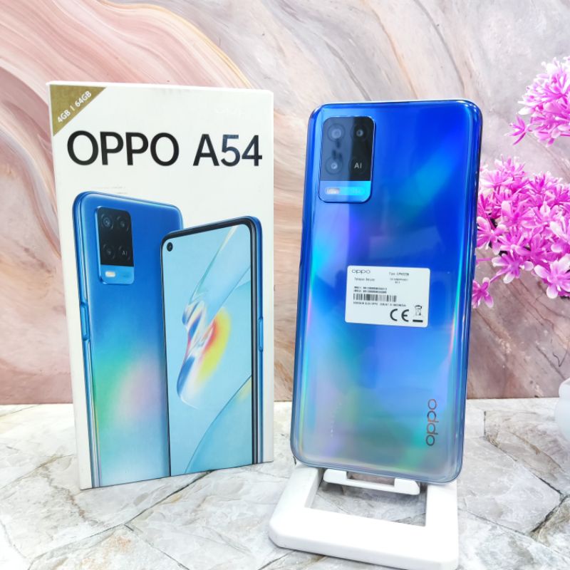 Jual Oppo A54 Ram 6Gb Internal 128Gb HP Second Seken Bekas Oppo A 54 4/