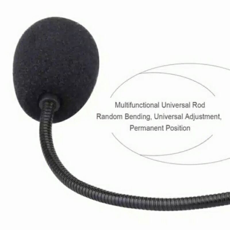 mini mic bando colokan handphone jack 3,5mm microfon youtuber voice