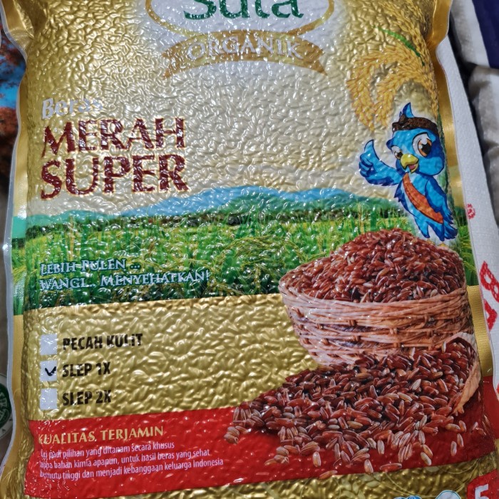 

Beras Suta Organik Merah Soso (Slep 1 Kali)