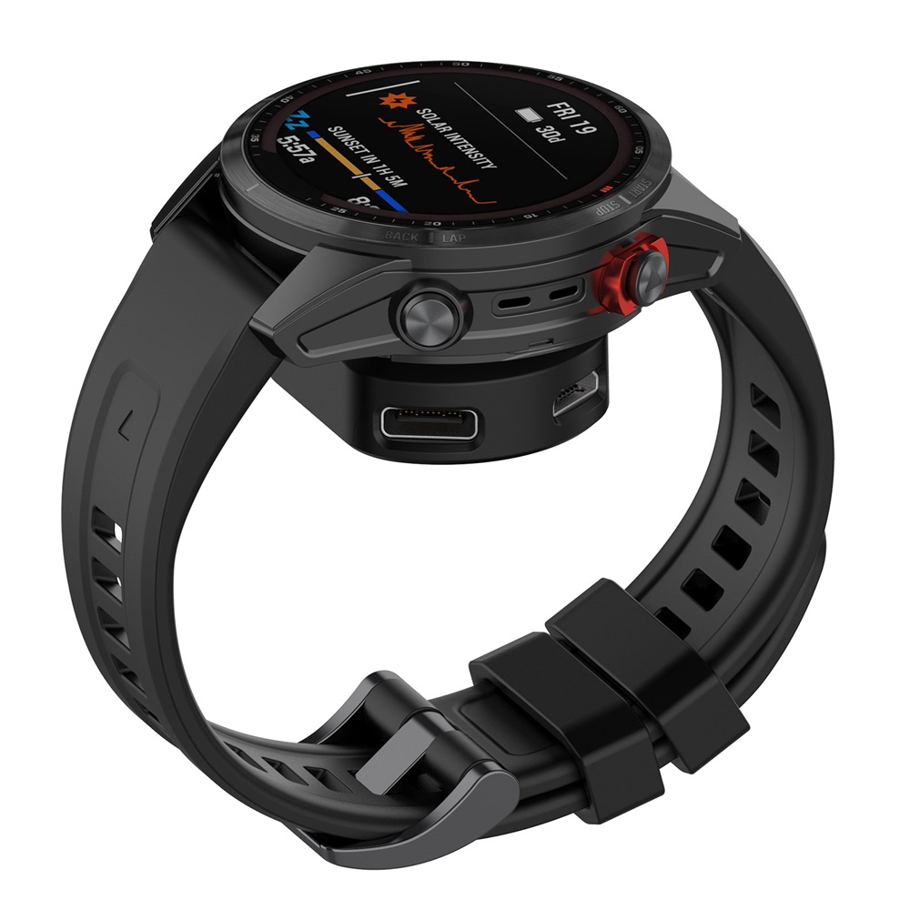 Dock Charger Portable Untuk Garmin Fenix 7 7S 7X Forerunner 955 255 255S Tipe C Dan Micro Dual Input Port