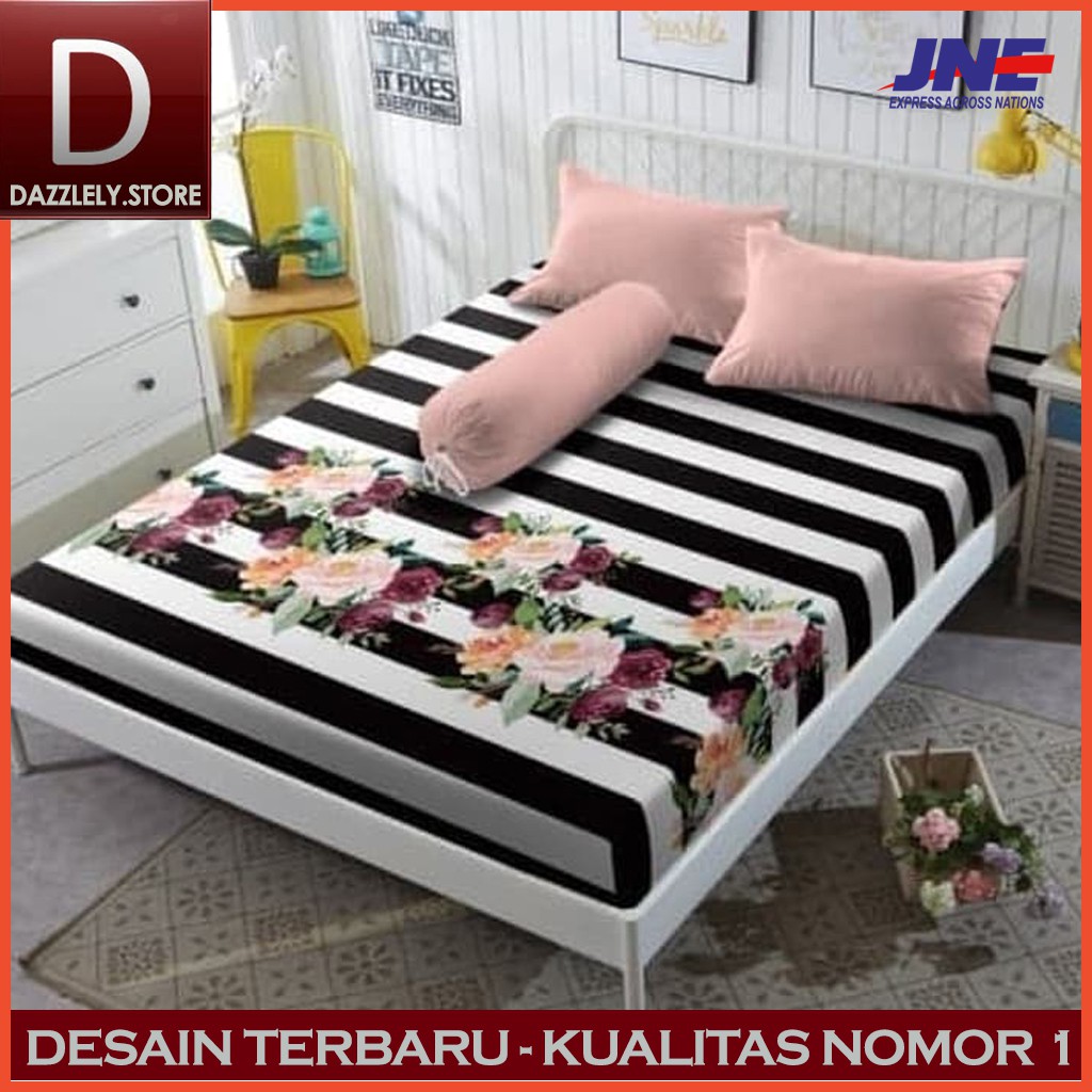 Seprai & Sarung Bantal Guling J4g7