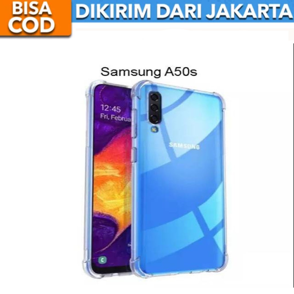 Casing Samsung Galaxy A50S Anti crack SoftCase