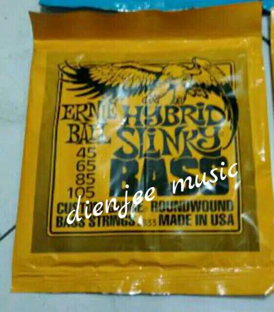 Senar gitar Bass ernieball