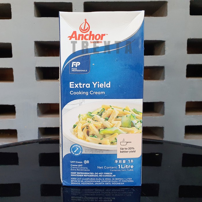 

EXTRA YIELD COOKING CREAM ANCHOR 1 LITER