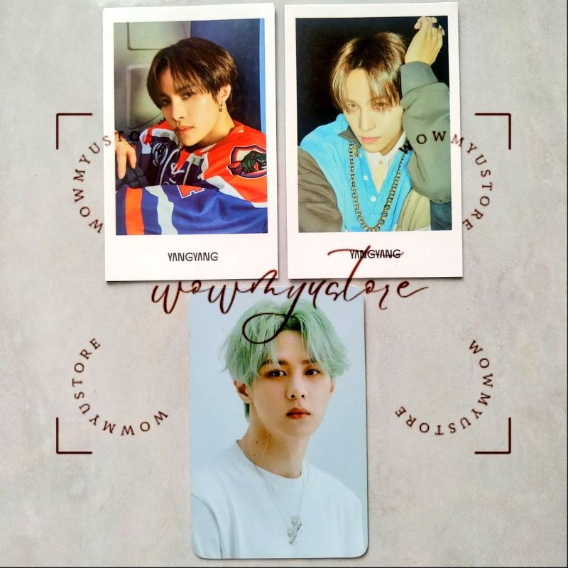 Yangyang Polaroid/Pola Mini Collect Book (Kolbuk) RESONANCE Pt.2 - 90's Love & Kun Benefit Ktown SG 