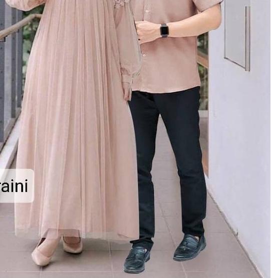 XC - Maxi Nuraini / Couple Nuraini / Maxi ZOYA / Dress Maxi Tile / Gamis Muslim Terbaru