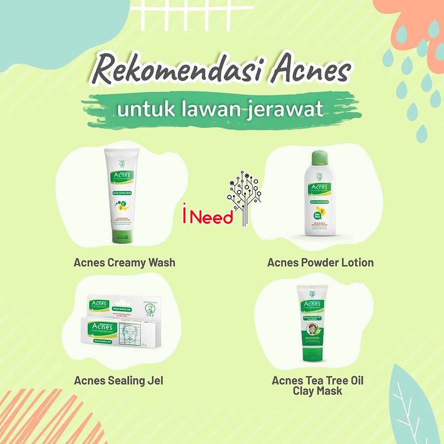 (INEED) Acnes Natural Care Treatment Series