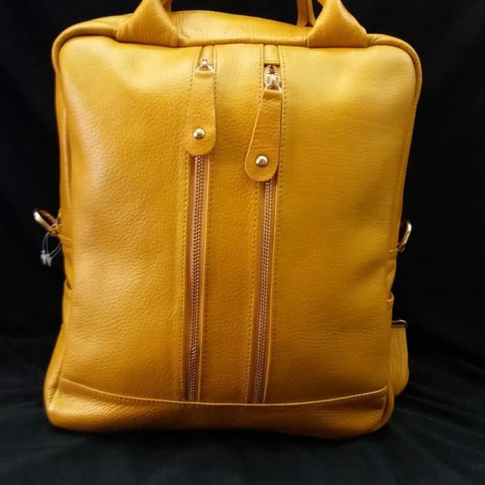 backpack tas ransel kulit asli