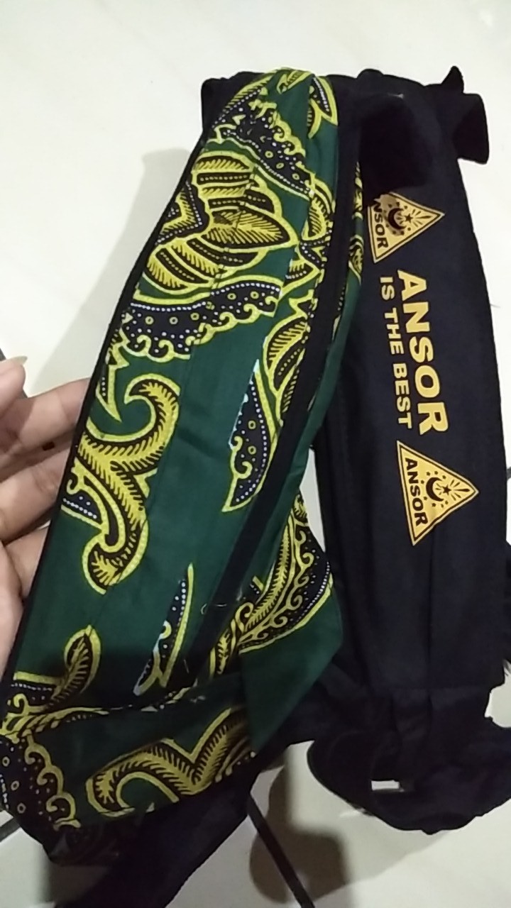 Cod | Udeng Iket Totopong Anak Dan Dewasa | Ansor | Ippnu | Ipnu | Udeng Batik