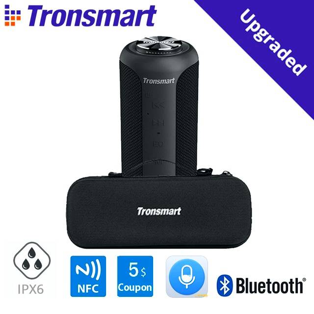 [Versi Terbaru] Tronsmart T6 Plus Edisi Upgrade Bluetooth Speaker 40W Portable TWS Speaker NFC