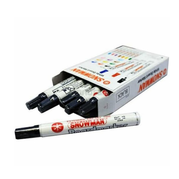 

Spidol Snowman | Marker (Non Permanent) - Hitam