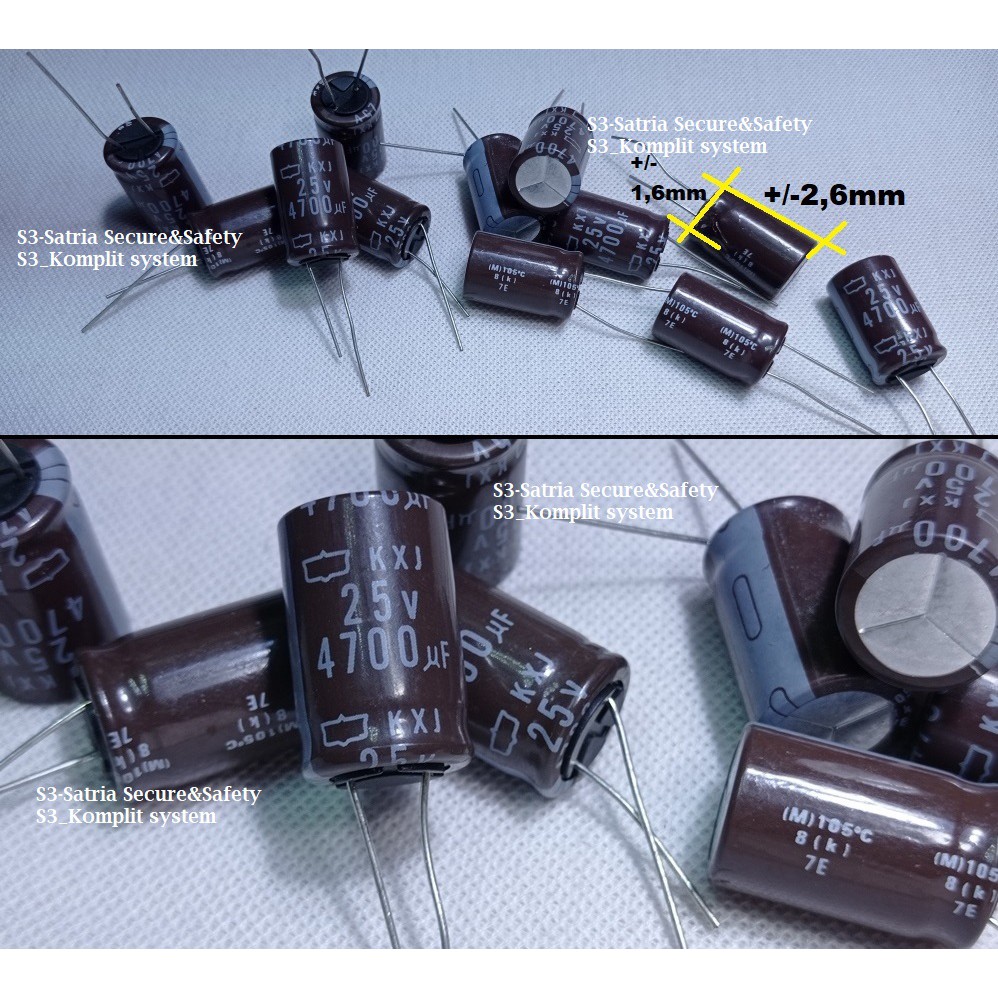 Elco 4700UF 25V Elko 4700 uf 25 V Electrolytic 4700UF/25V 25 Vol