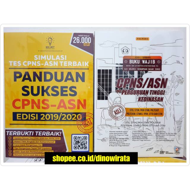 Buku Cpns Tkd Skd Stan Paket Isi 2 Buku Buku Wajib Skd Tkd Panduan Sukses Cpns Asn Shopee Indonesia