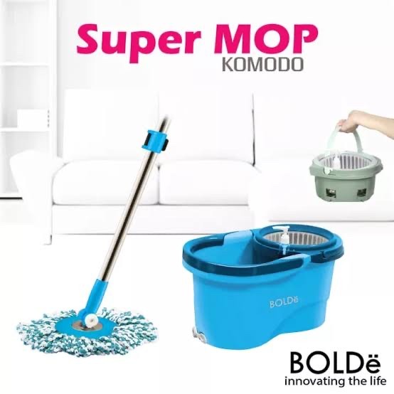 Alat Pel BOLDe Super Mop KOMODO Bolde Supermop Original Bolde Komodo Murah