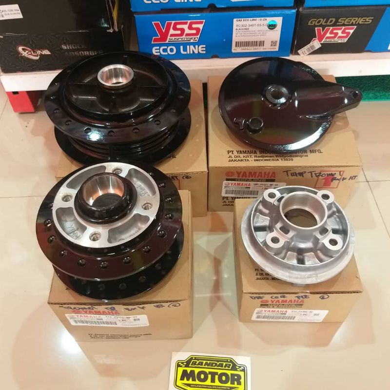 TROMOL RX KING DEPAN BELAKANG TUTUP NAP GIR ORI YGP