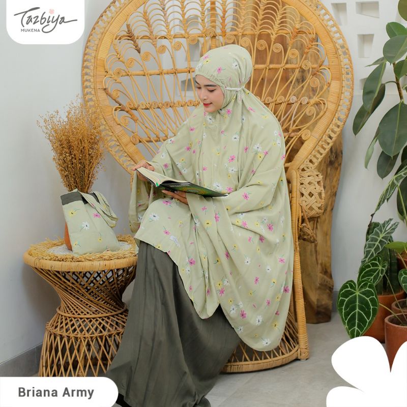 MUKENA TAZBIYA KOMBINASI BRIANA SERIES ALLSIZE