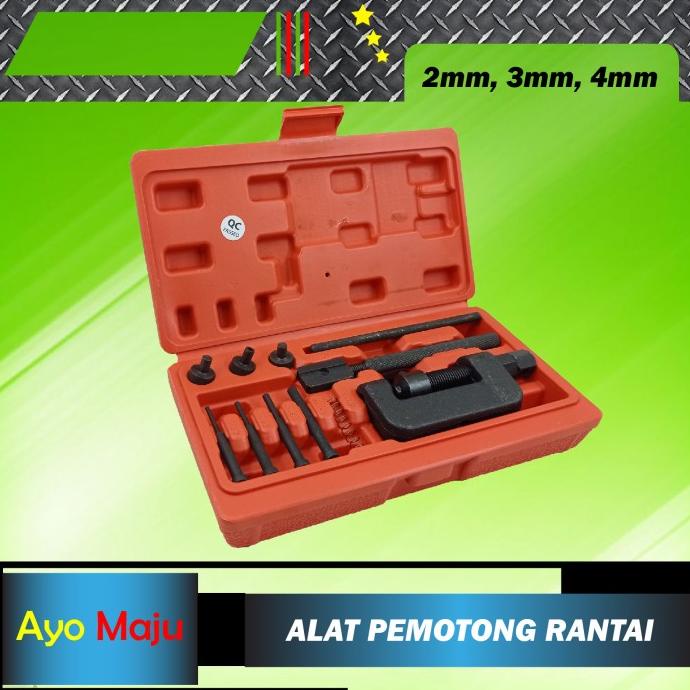 Chain Breaker Riveting Tool Chain Cutter Breaker Kit --NEW--