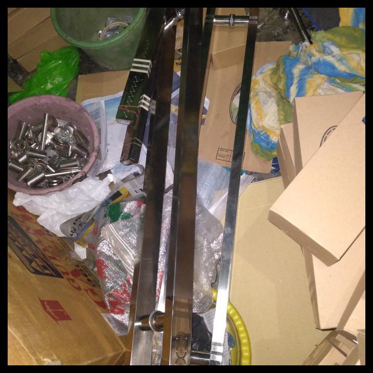 PROMO HANDLE PINTU RUMAH MINIMALIS/ GAGANG PINTU BAUT TEMBUS PANJANG 120CM