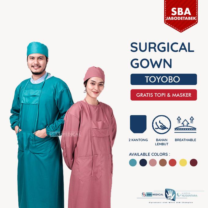 Surgical Gown Toyobo - Surgical Gown - Gown - Jubah Operasi