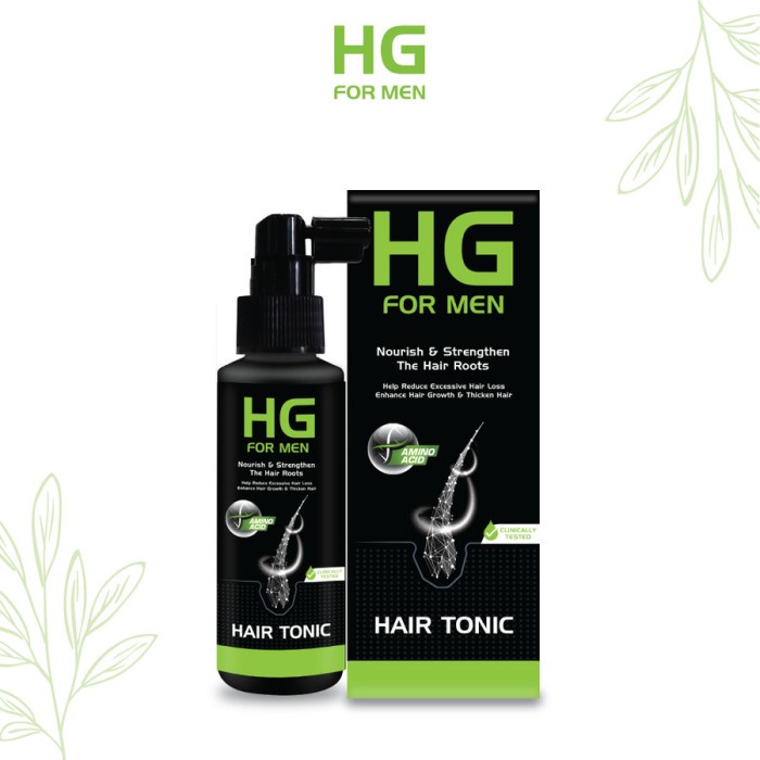 HG Hair Tonic Men 90ml (Kemasan Baru)