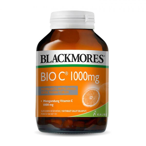 Blackmores Vitamin C Vit C  500mg 500 mg 60 Tabs / BIO C 1000mg 1000 mg 30 Tablet / Daily Immune 500mg 30 Tabs KALBE