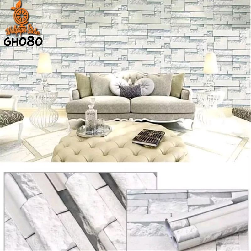 WALLPAPER DINDING WALLSTIKER BATA ALAM ABU