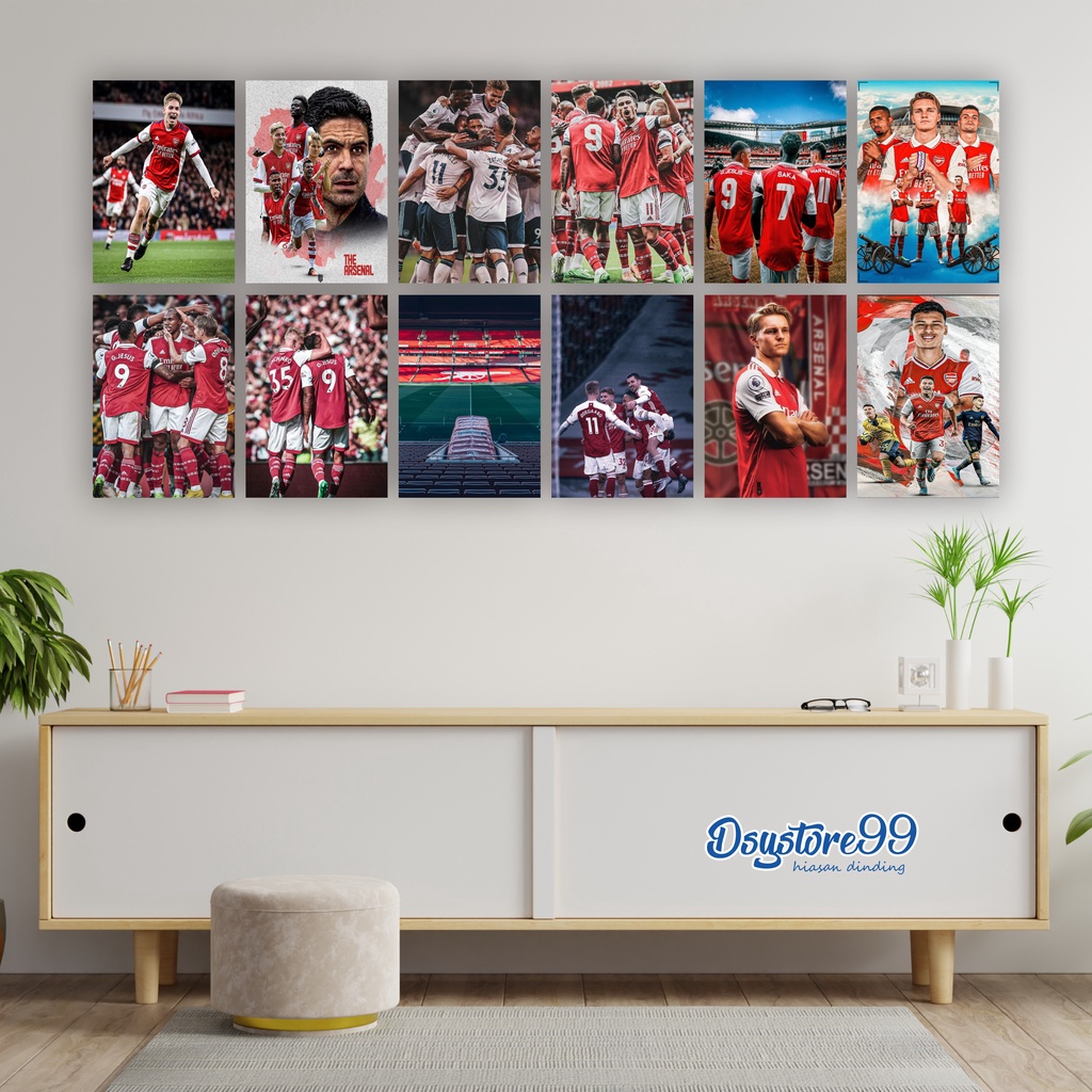 Poster Bola A4 1SET PILIHAN 19 KLUB
