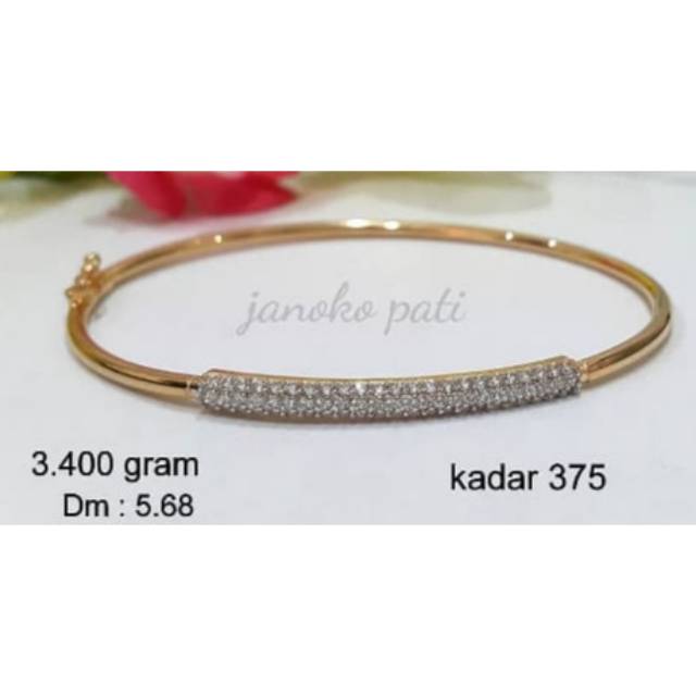 Gelang kolong emas beberapa mata AD