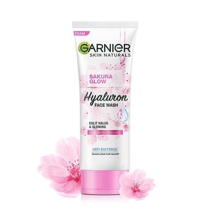 Garnier Facial Foam (Bright Complete/Pure Active/Sakura Glow)