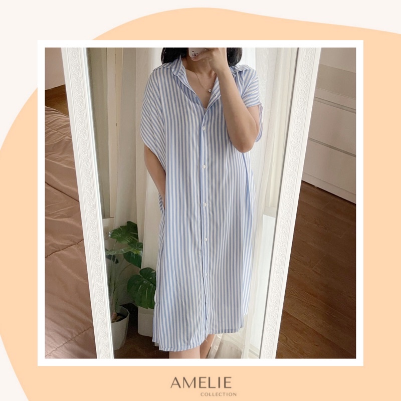 OVERSIZED RAYON DRESS - dress rayon