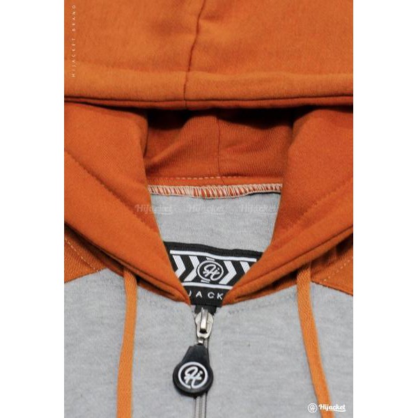 🆕 Hijacket® Alicia Jaket Hoodie Wanita 100% Original + Gratis Totebag-GREY