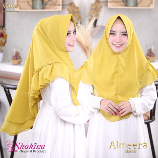 SHAKINA | Khimar ALMEERA MUTIARA Ceruty