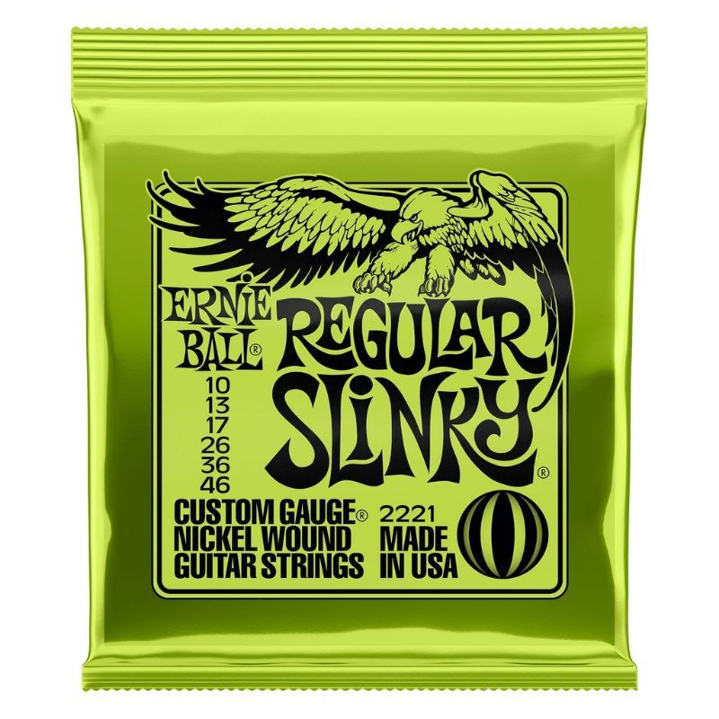 SENAR GITAR ELEKTRIK 010 ERNIE BALL REGULAR SLINKY NICKEL WOUND