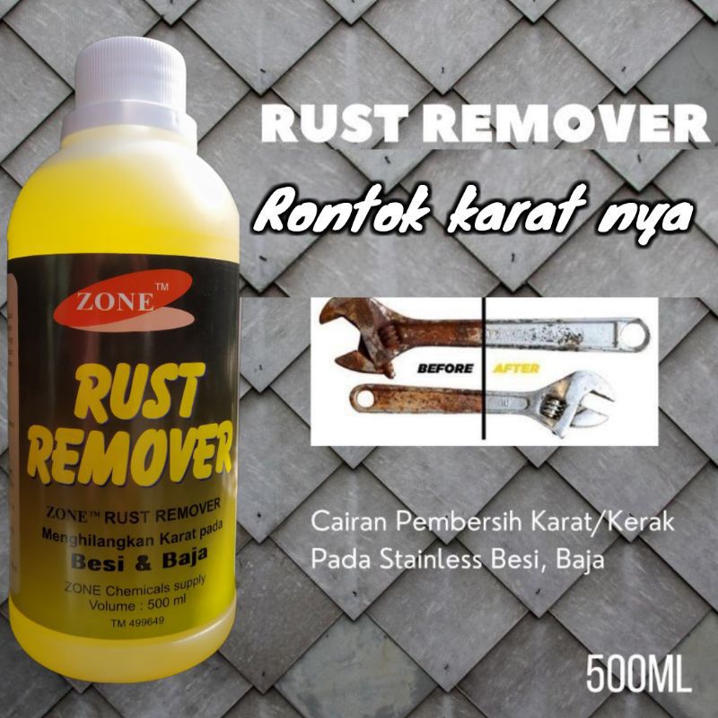 Pembersih karat besi/mesin/logam/rust remover 500 mili/anti karat/penghilang kerak karat