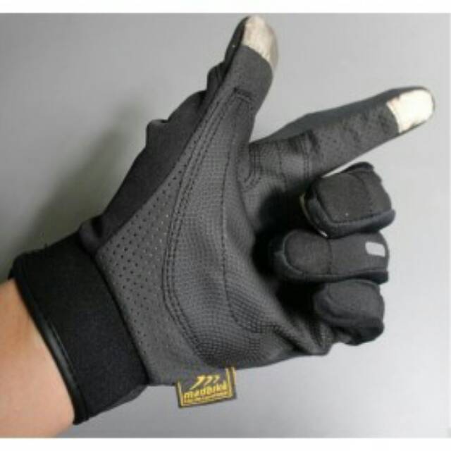 Sarung Tangan Full Finger Motor - Size L - Black