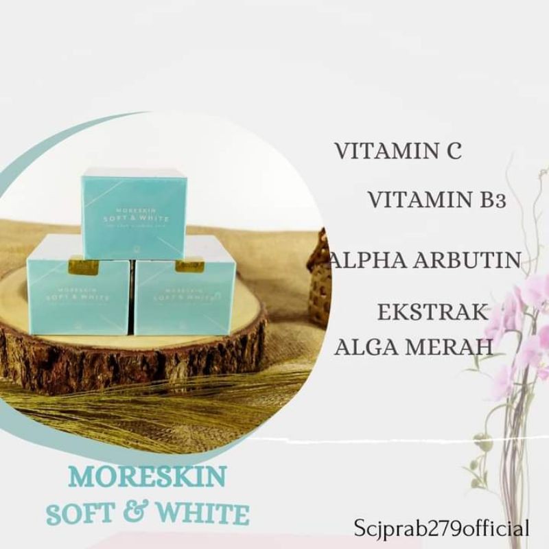 MORESKIN SOFT AND WHITE