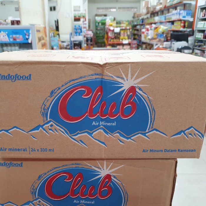 

CTN 24*330ML - CLUB 330ML AIR MINERAL PET / GOJEK ONLY atayatoko