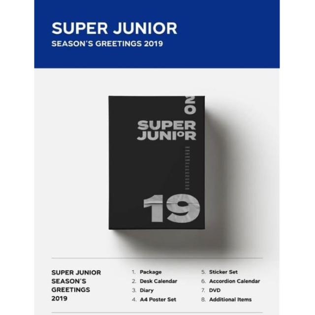 (PRE ORDER) SUPER JUNIOR SEASON GREETING 2019
