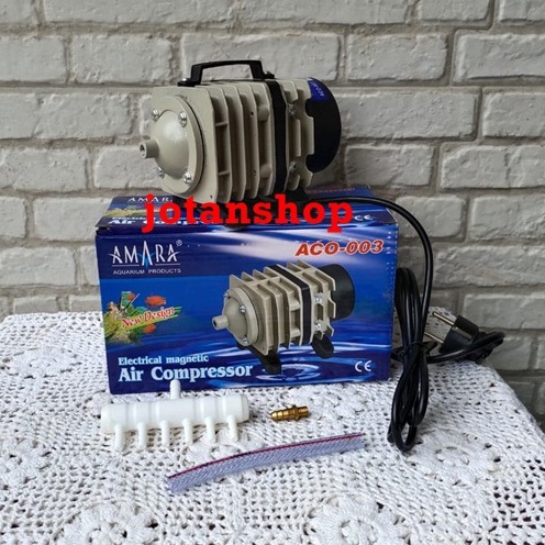 AMARA ACO 003 aco003 mesin gelembung pompa udara aerator kolam hidroponik aquarium air pump