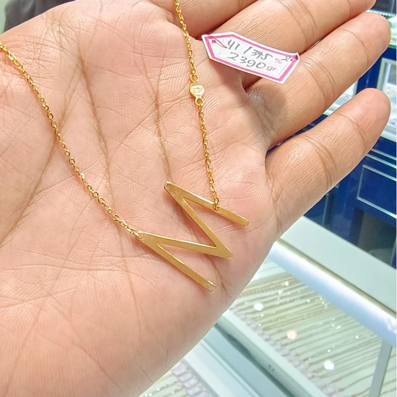 Kalung huruf  375%/8k/700%16k