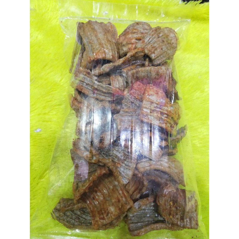 

krupuk seblak kencur-renyah-camilan-gurih-snack-kekinian