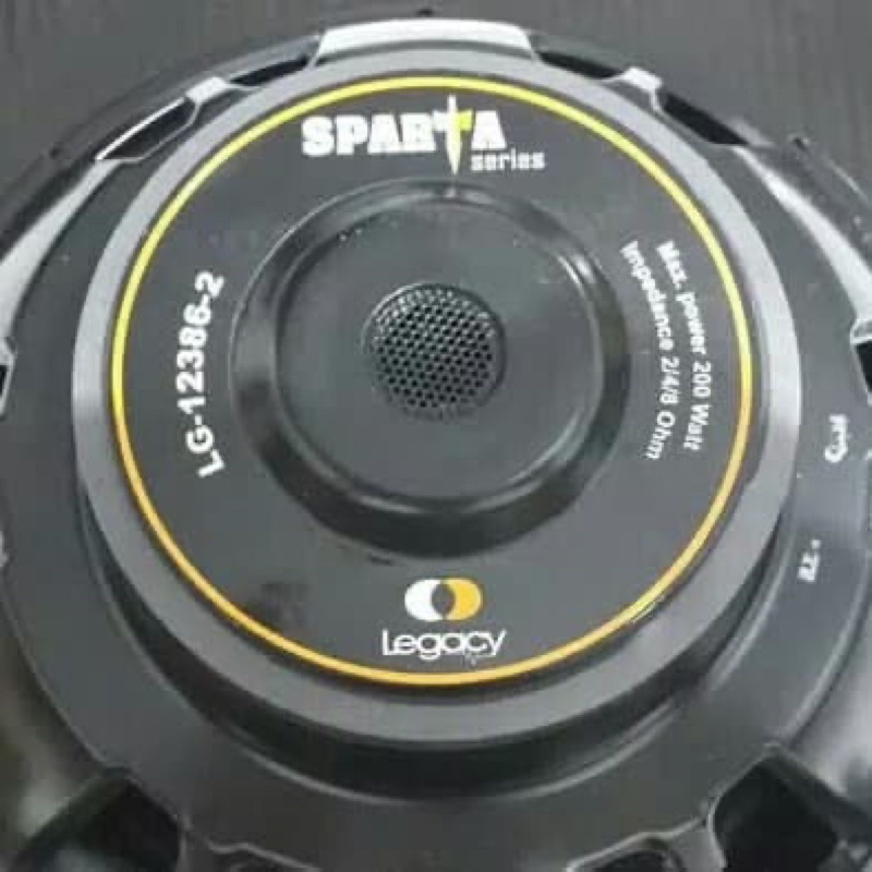 Speaker Subwoofer 12 Inchi Legacy Sparta LG 12386-2 200watt Original