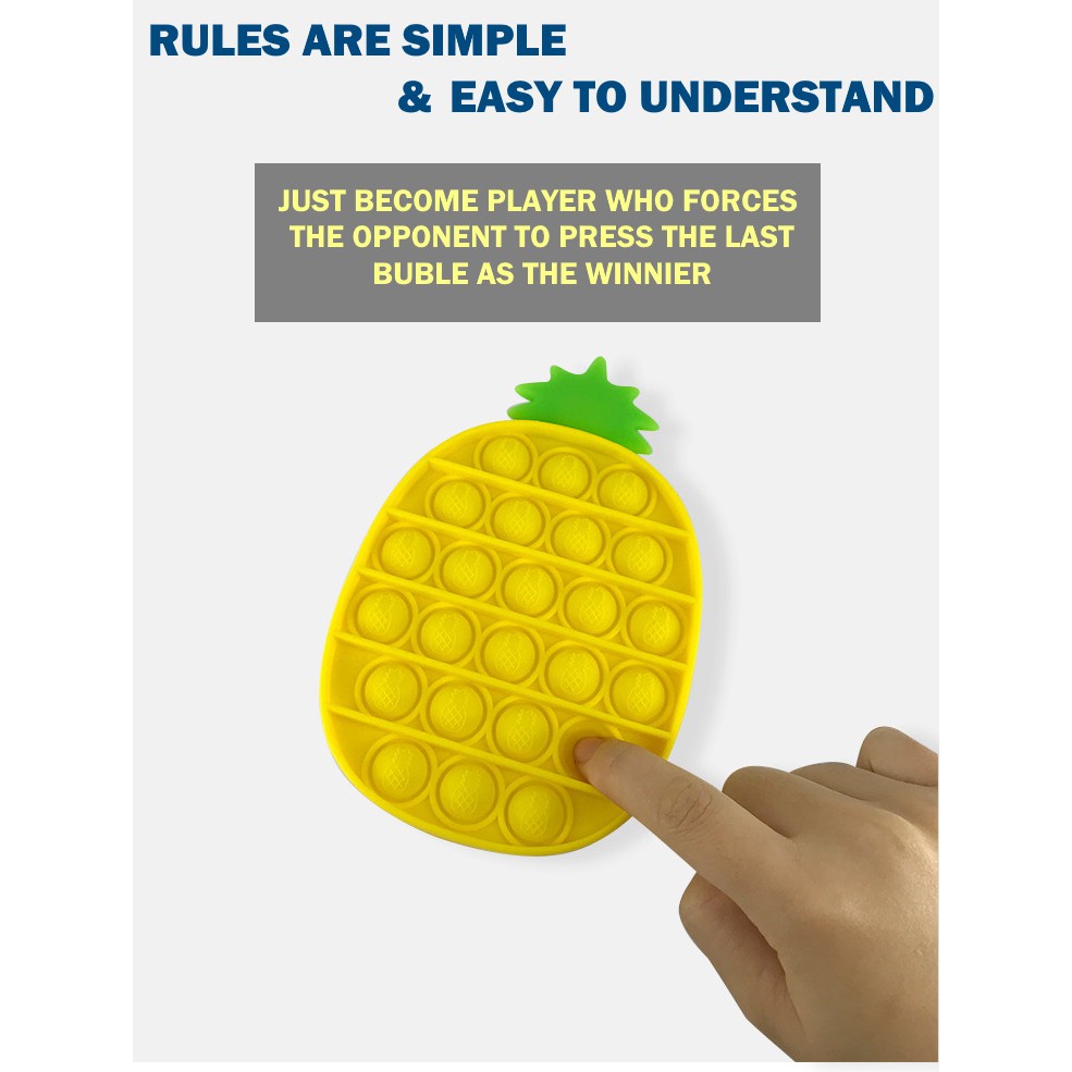 [LOGU] Pop it fidget, Mainan go bang fox mind, Mainan anti stress pop-6