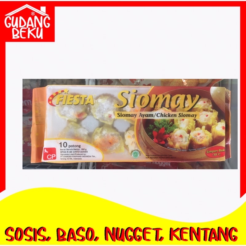 

Fiesta siomay 180gr 10pcs