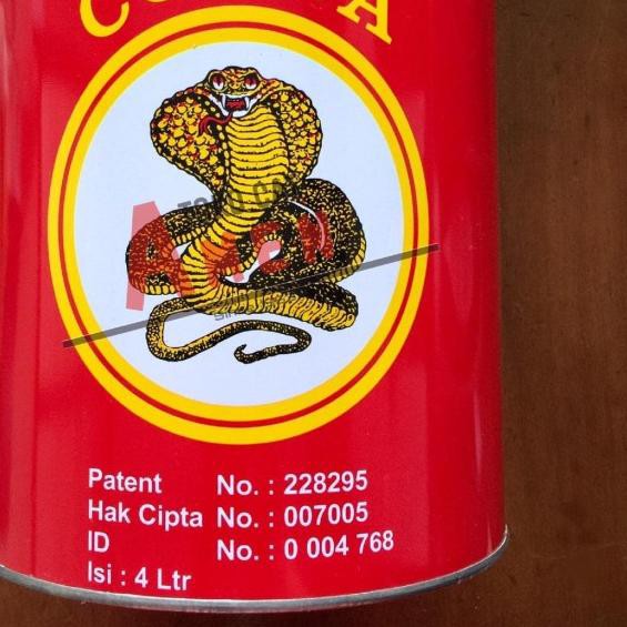 ♨ COBRA THINNER ND 4 LT / THINNER COBRA MERAH ❈