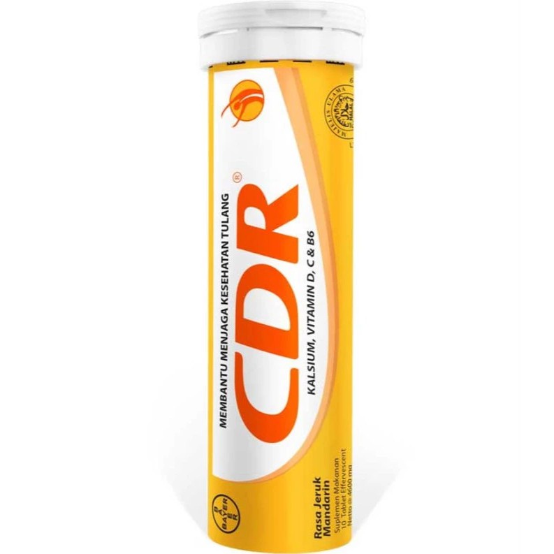 CDR Calcium D Redoxon 15 Tablet | CDR Effervescent Jeruk
